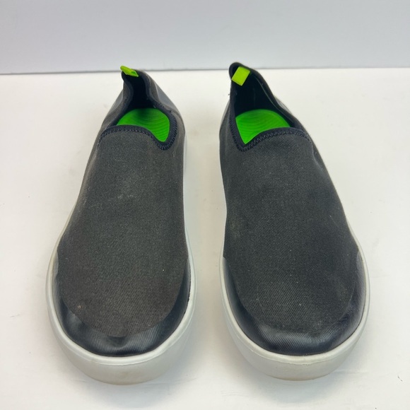 OOFOS OOmg eeZee Black Mesh Slip On Recovery Shoes Women's US 11 Euro 42 - Picture 11 of 11